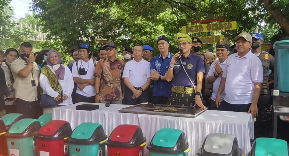 Sandiaga Uno Sebut Kampung Wisata Dayun Rahmatan Lil 'Alamin