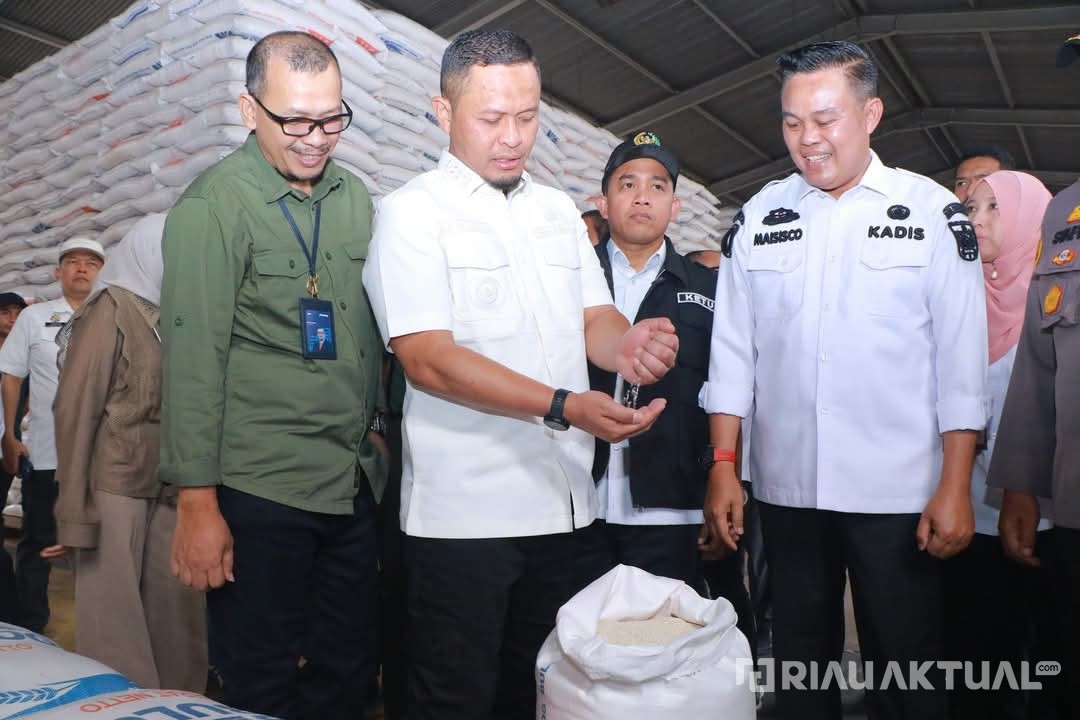 Warga Puji Kualitas Beras SPHP Meningkat, Wako Agung Nugroho Apresiasi Polda Riau Ungkap Pengoplosan