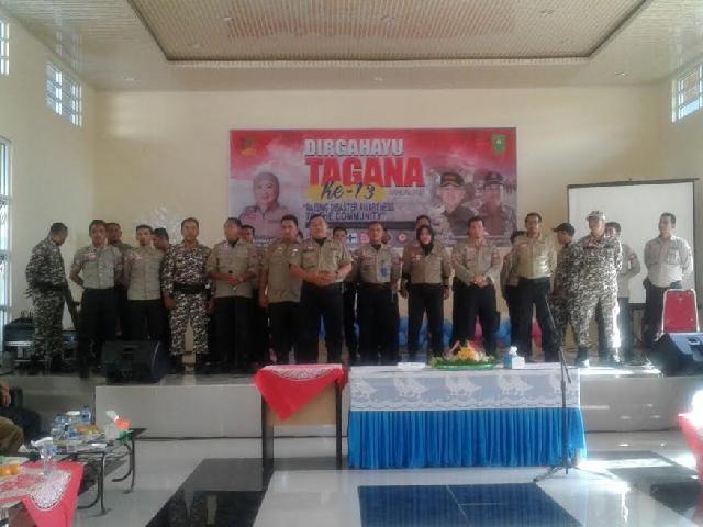 Kadis Sosial Riau Kukuhkan Pengurus FK Tagana Riau