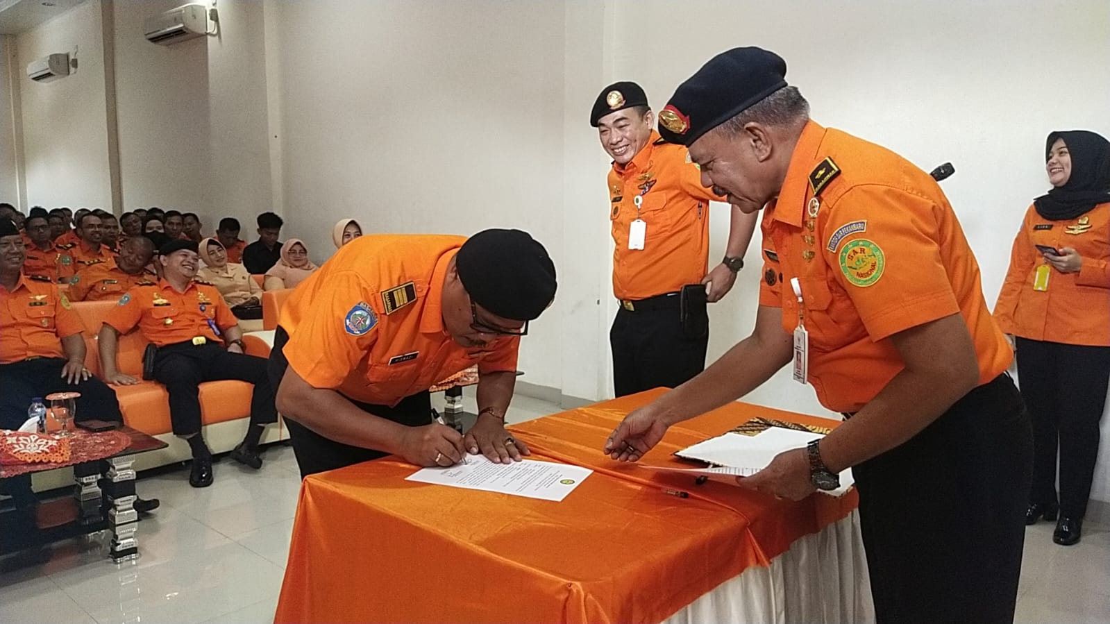 Tongkat Komando Berganti, I Nyoman Sidakarya Jabat Kepala Basarnas Pekanbaru