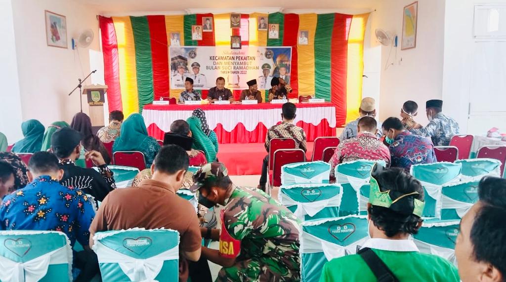 Sambut Ramadhan 1443 H, Camat Pekaitan Gelar Silaturahmi