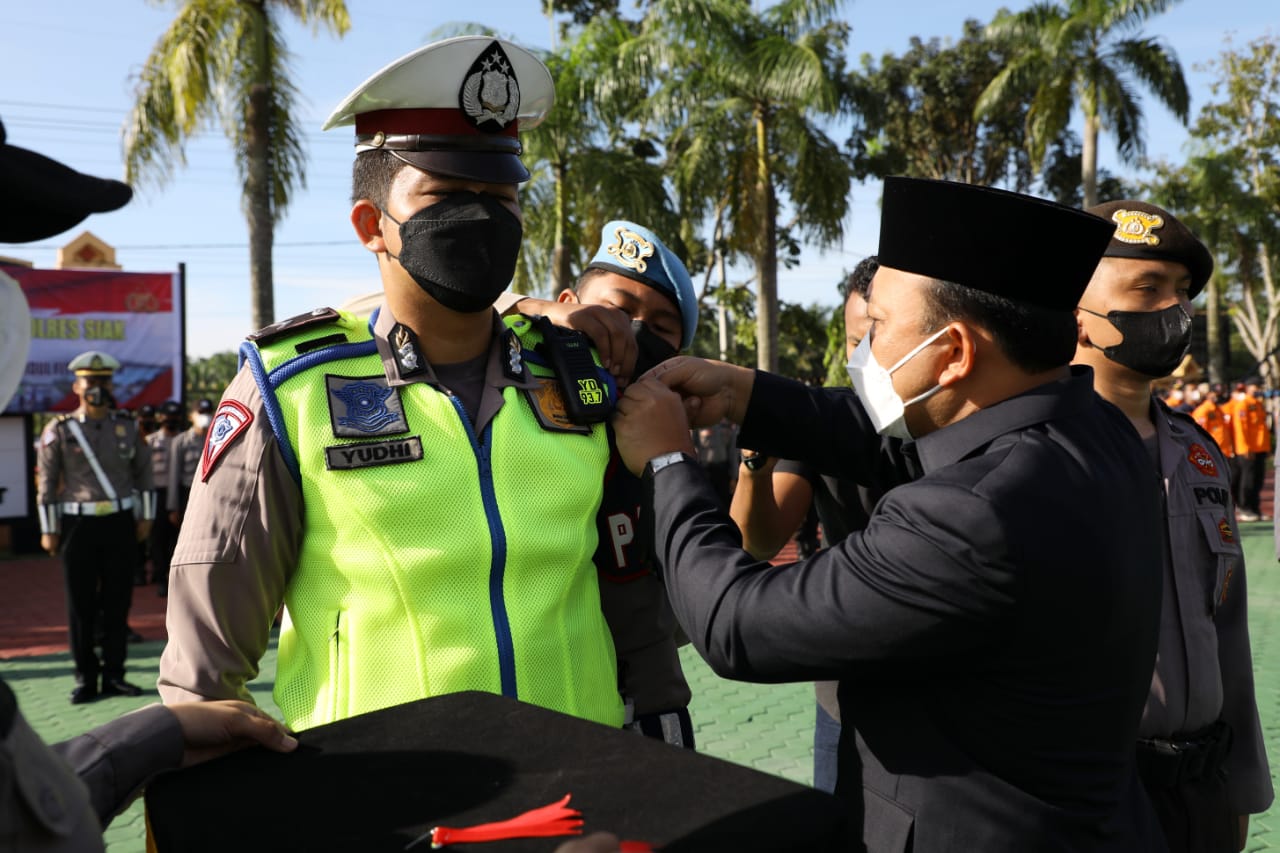 Wabup Siak Jadi Pembina Apel Gelar Pasukan Operasi Ketupat 2022