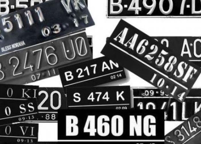 Ingat! Modifikasi Pelat Nomor Kendaraan, Bisa Terancam Pidana