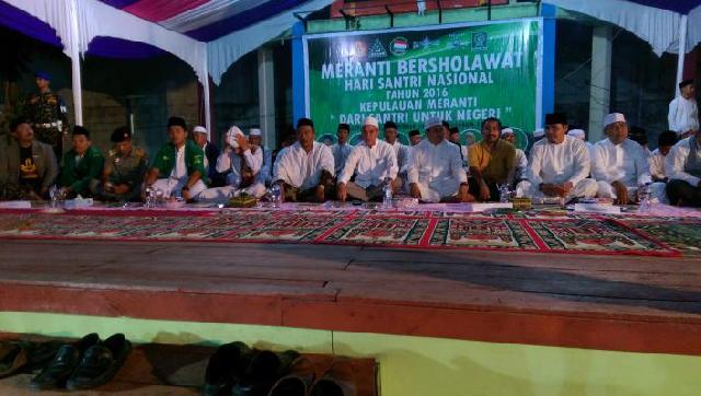 Ratusan Santri Peringati Hari Santri di Taman Cikpuan