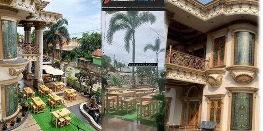 Sebelumnya Akan Dijual Rp36 Miliar, Ini Penampakan Terbaru Rumah Mewah Muzdalifah yang Disulap Jadi Rumah Makan