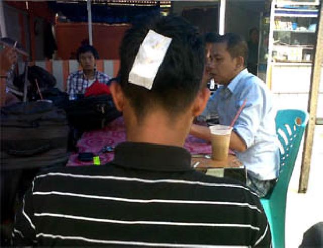 Pemira UNRI Bentrok, Wartawan dan Mahasiswa Terluka