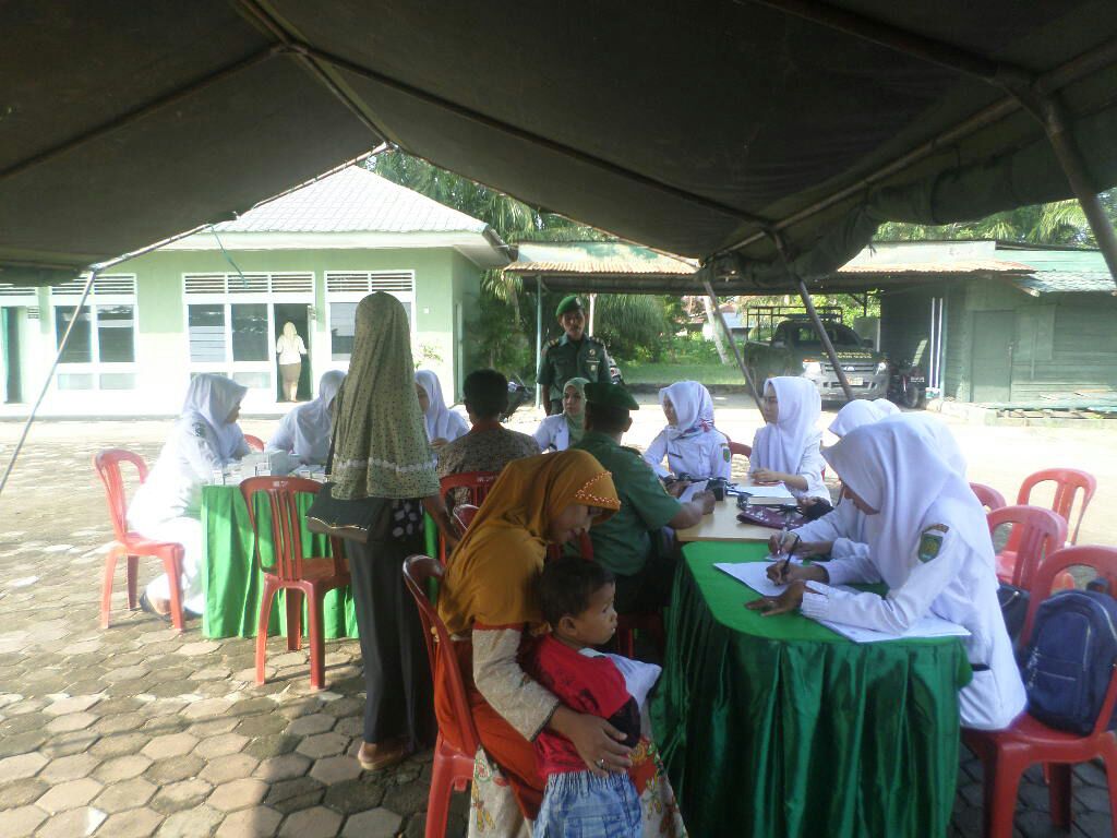 Kodim 0314 Inhil Gelar Bakti Sosial