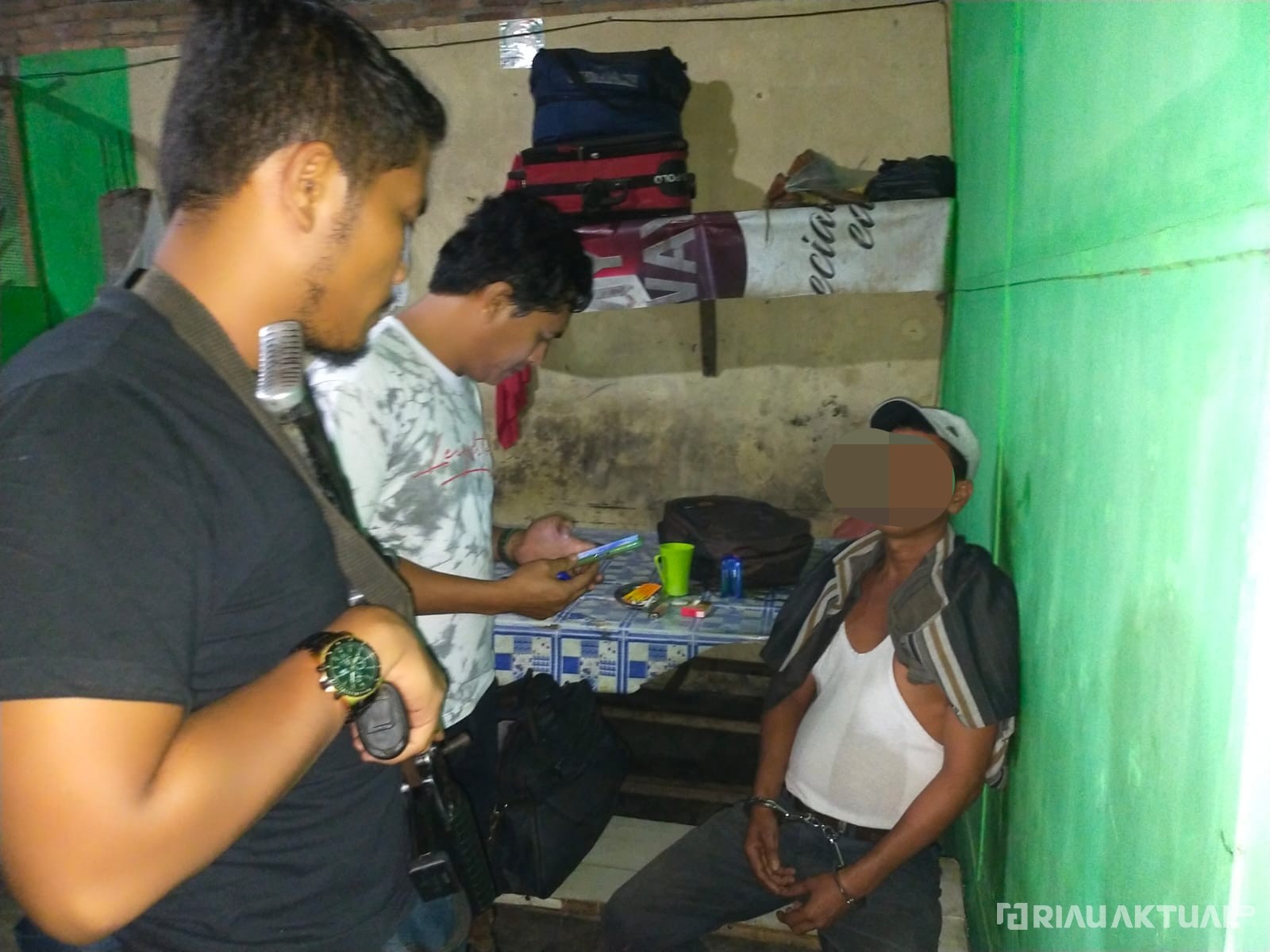 Soriyanto Bunuh Istri Siri karena Cemburu, Mayat Dibuang ke Sungai Siak