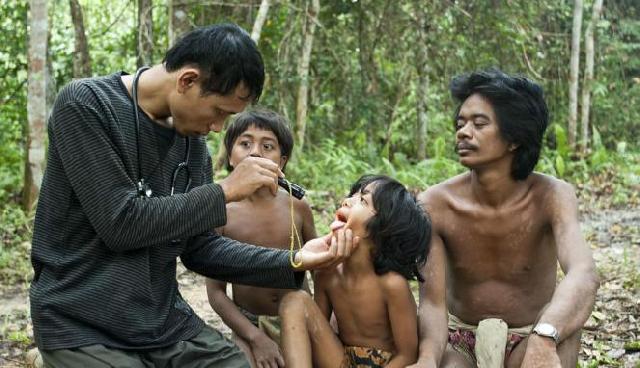 Diserang Wabah, Belasan Anak Suku Rimba Dilarikan ke RS
