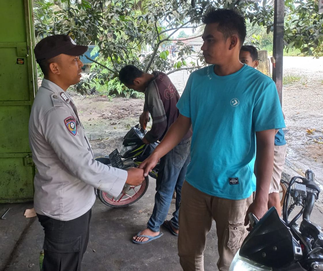 Bhabin Langgam: Bijaklah Meski Beda Pilihan Paslon Pilkada