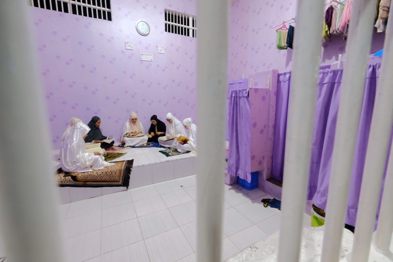 Raih Berkah Ramadhan, Warga Binaan Lapas Perempuan Pekanbaru Peringati Nuzul Quran