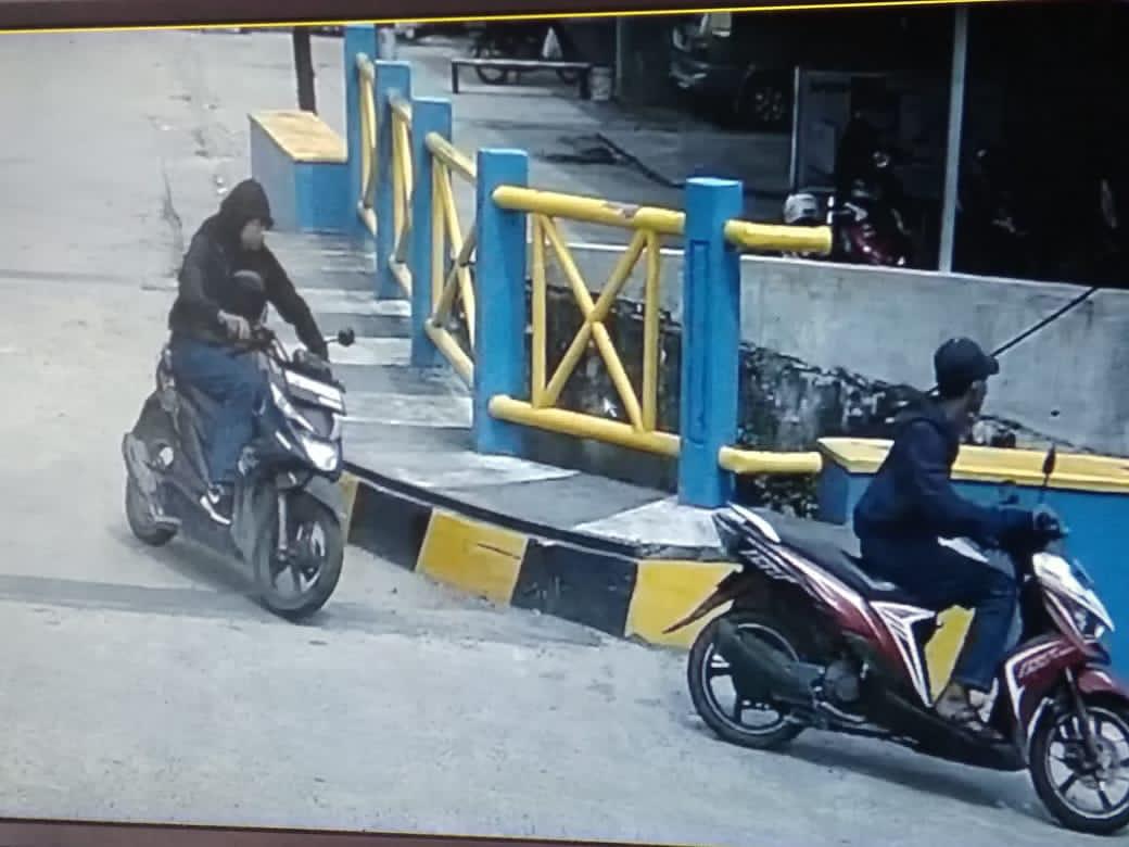 Hasil Rekaman CCTV Viral, Pelaku Pencurian Sepeda Motor Diringkus Saat Menginap di Hotel
