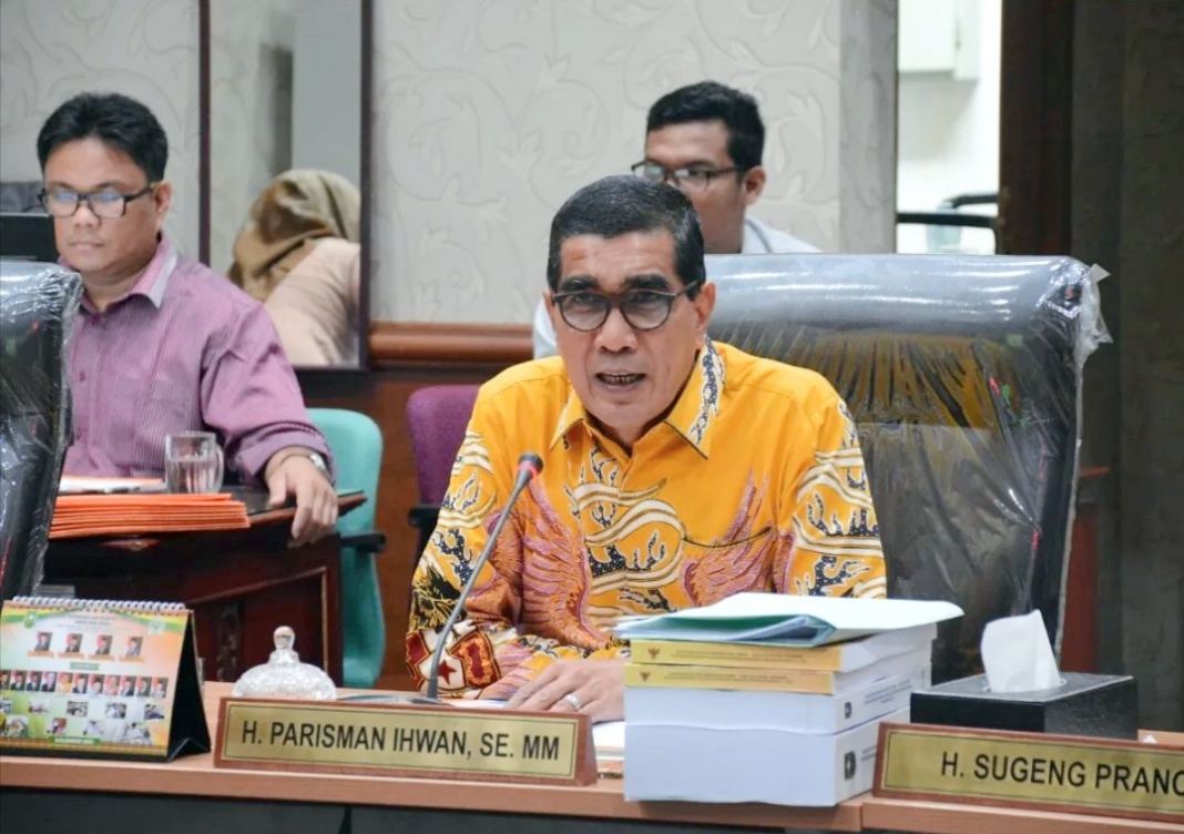 DPRD Riau Melakukan RDP dengan BPBD Provinsi Riau