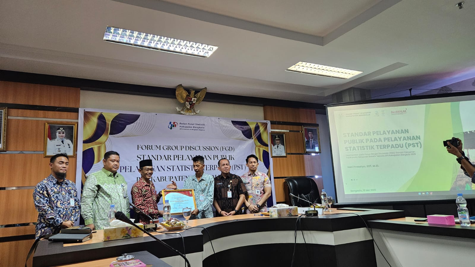 BPS Bengkalis Tetapkan Desa Air Putih sebagai Desa Cantik, Fokus Tingkatkan Layanan Statistik