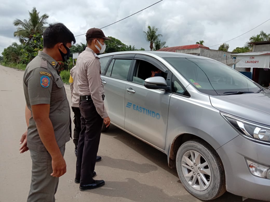 Polsubsektor Pelalawan Lakukan Operasi Yustisi Guna Tingkatkan Kesadaran