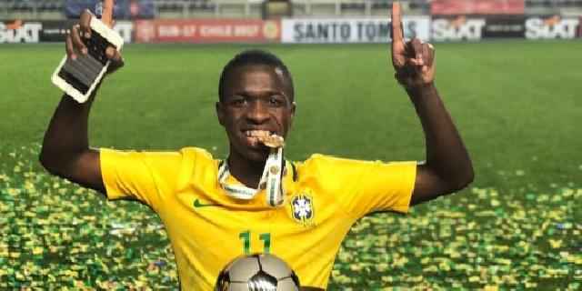 Real Madrid resmi dapatkan Vinicius Junior