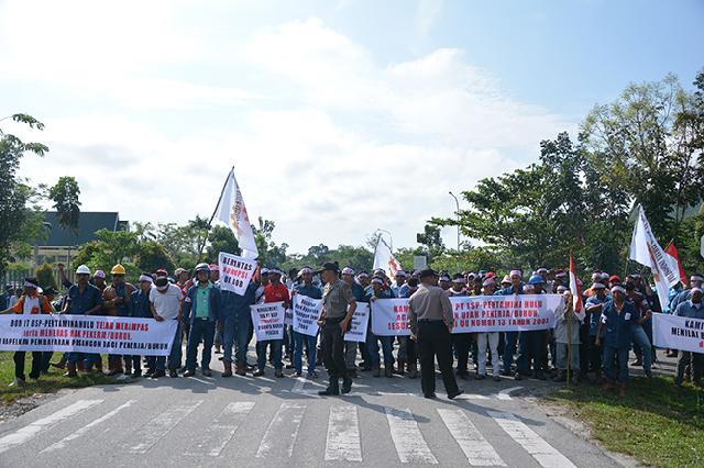Ratusan Buruh Minta 'Tikus' di BOB Dibersihkan