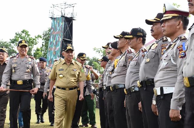 4500 Tim Gabungan Siap Amankan Hari Raya Idul Fitri di Riau