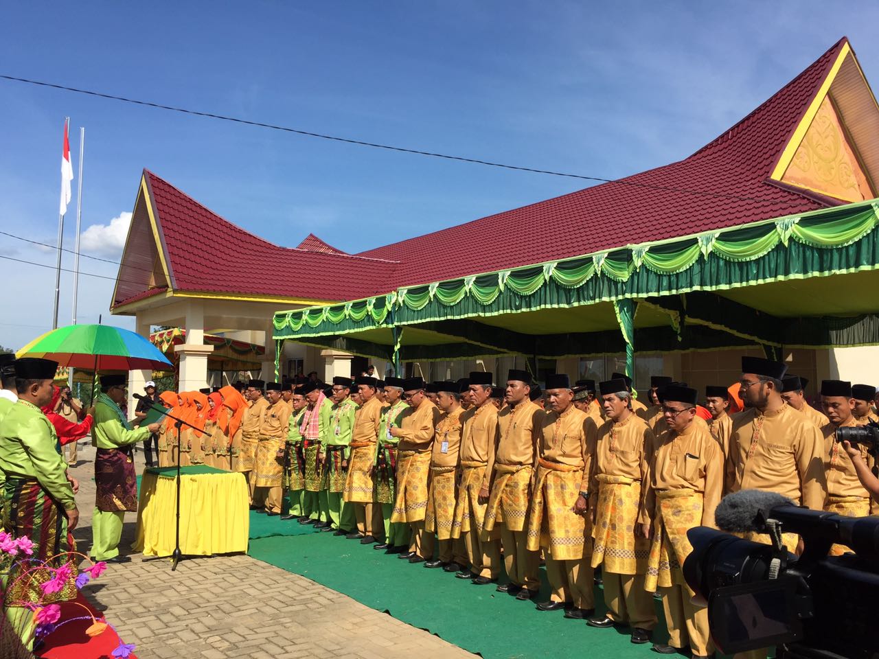 Bupati H. Mursini Buka MTQ XVI Tingkat Kabupaten di Kecamatan Pucuk Rantau