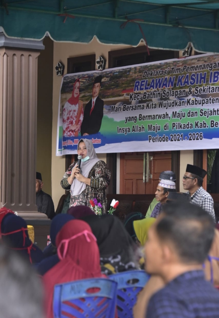 Kasmarni Deklarasikan Tim Relawan Kasih Ibu