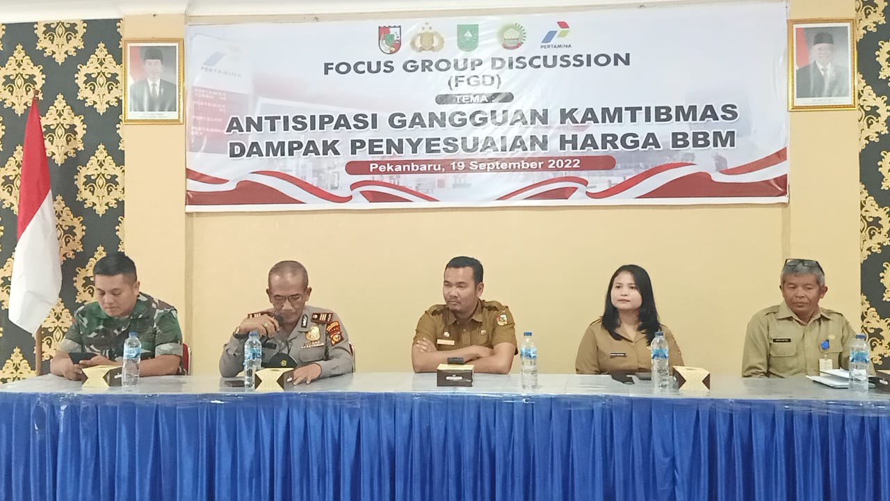 Sikapi Penyesuaian Harga BBM, Polsek Sukajadi Gelar FGD Bersama Forkopimcam