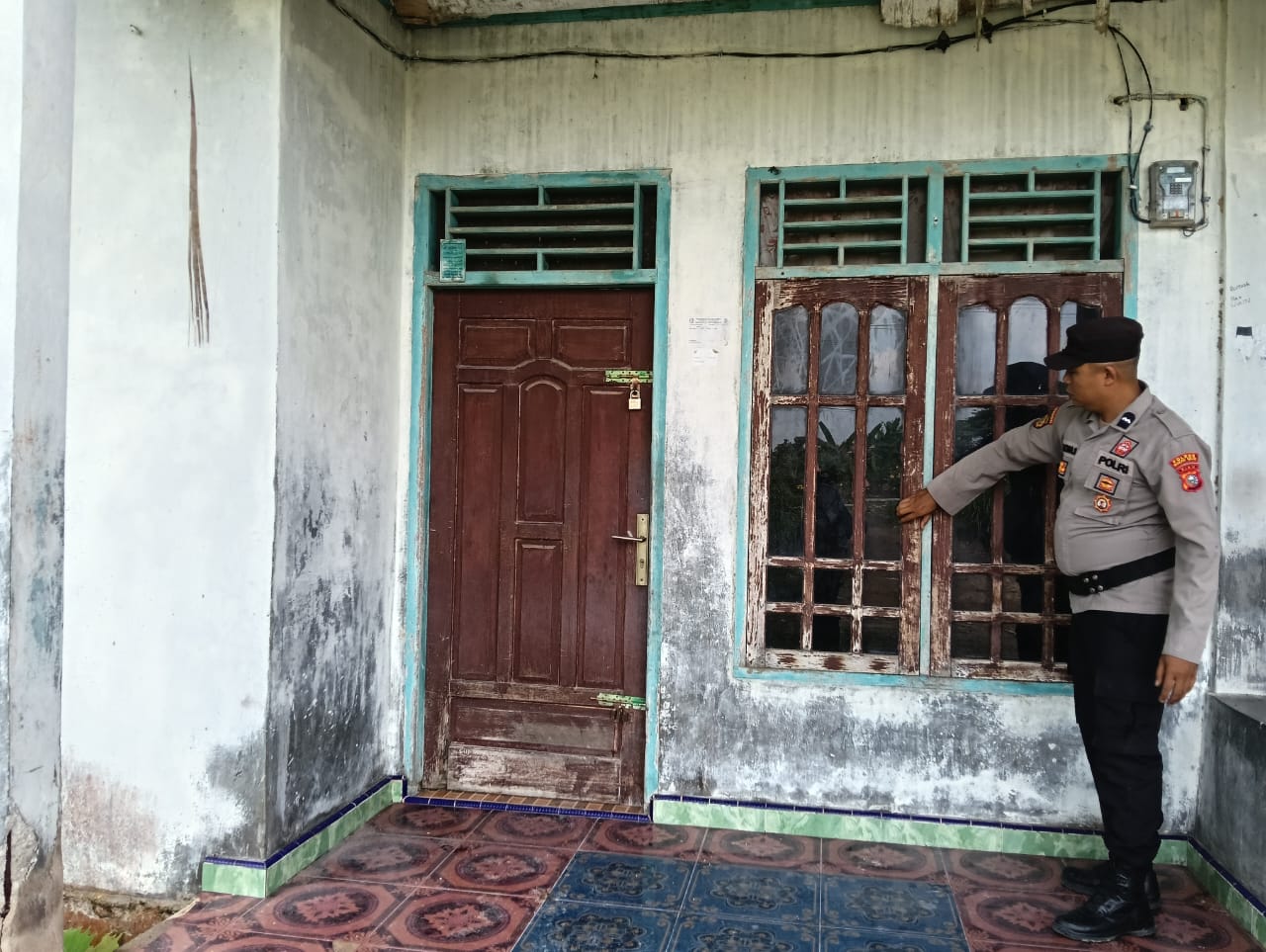 Antisipasi Kejahatan Lebaran, Polsek Bangko Pusako Patroli Rumah Kosong
