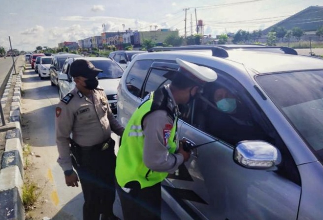 Pasca Lebaran, Polisi Intensifkan Pemeriksaan di Posko Penyekatan