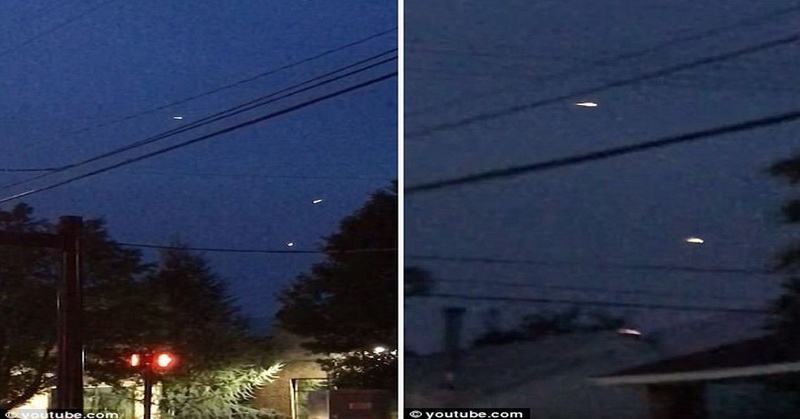 Aneh! Cahaya Misterius di Langit Berhasil Diabadikan Warga