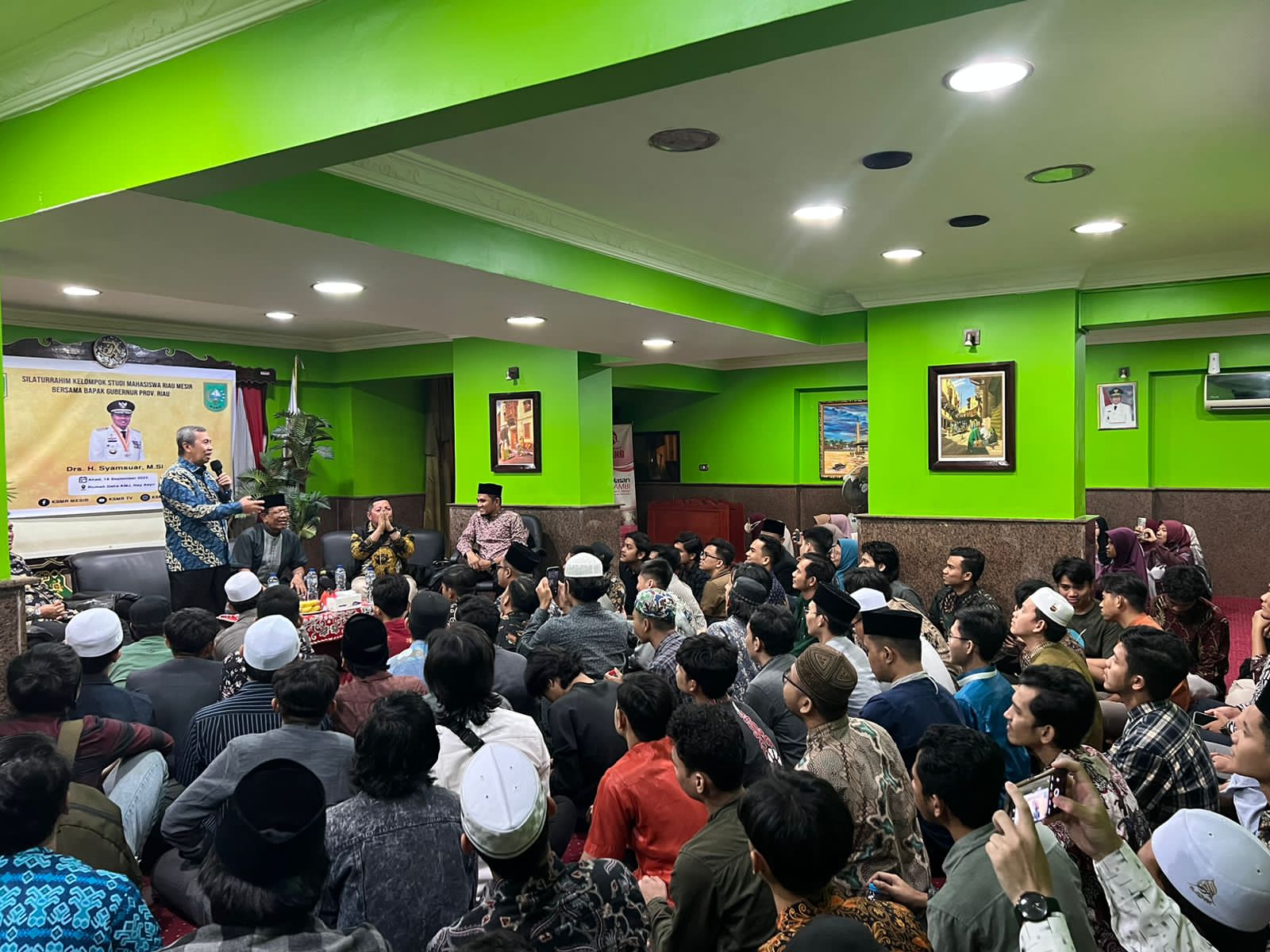 Gubri Syamsuar Apresiasi Kekompakan Mahasiswa Asal Riau di Mesir