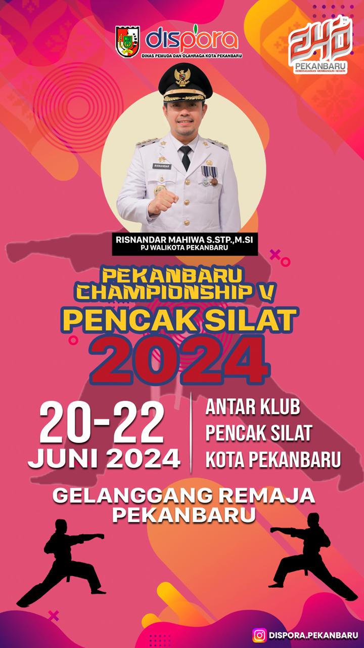 Dispora Akan Gelar Pekanbaru Championship V Pencak Silat 2024