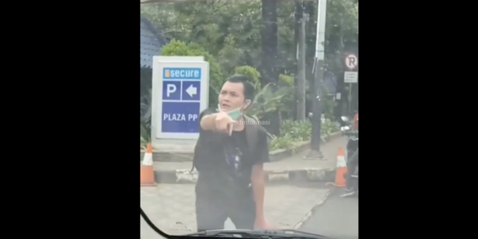 Berikut Penjelasan Polisi Soal Video Pria Pura-Pura Tertabrak di Jaktim