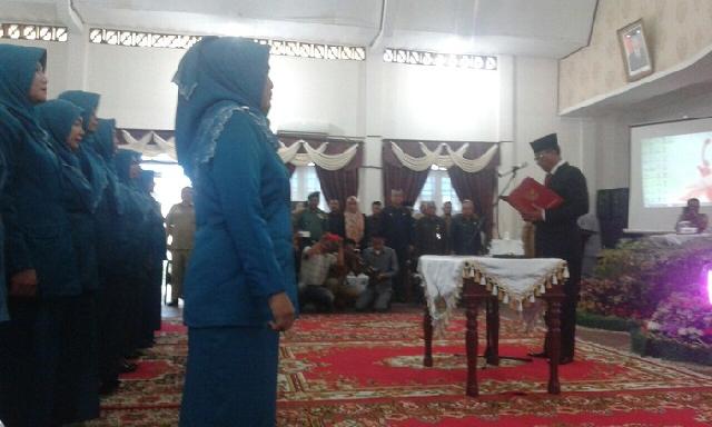 Pengurus TP PKK Kabupaten Rohil Dikukuhkan