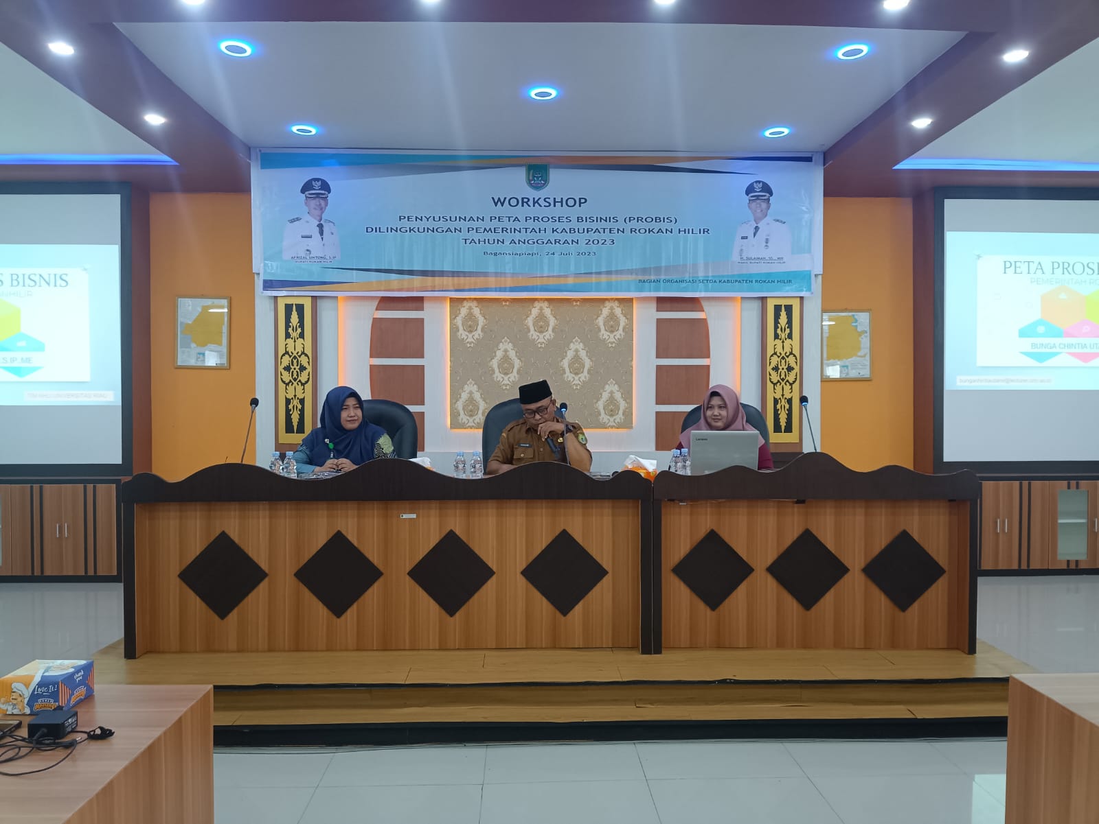 Setda Rohil Gelar Workshop untuk Penyusunan Probis Tahun 2023 di Lingkungan Pemerintah Kabupaten Rokan Hilir
