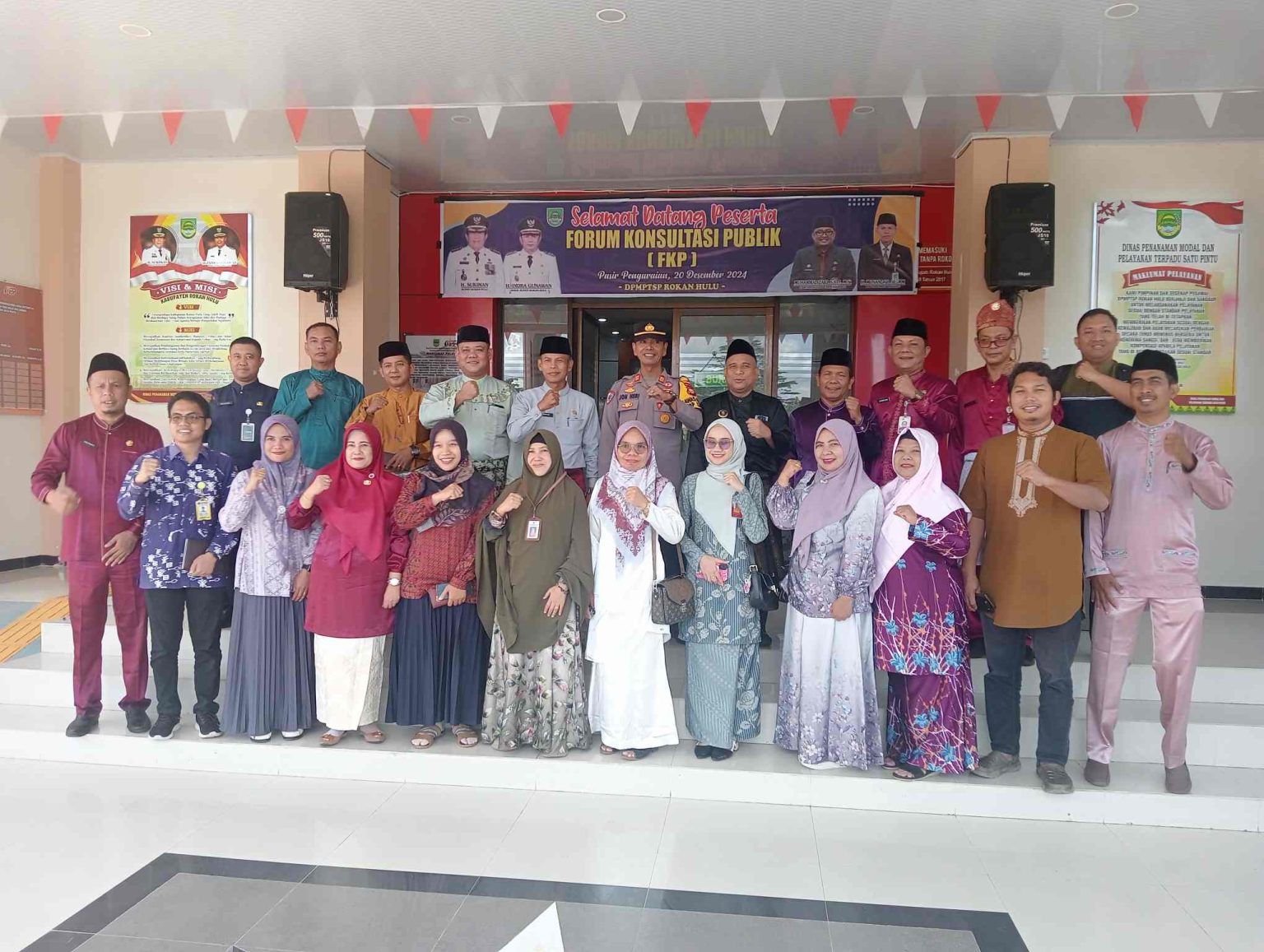 DPMPTSP Rokan Hulu Gelar Konsultasi Publik untuk Evaluasi Mal Pelayanan Publik