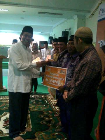 Walikota Pekanbaru Beri Apresiasi Kegiatan Ramadhan BNI