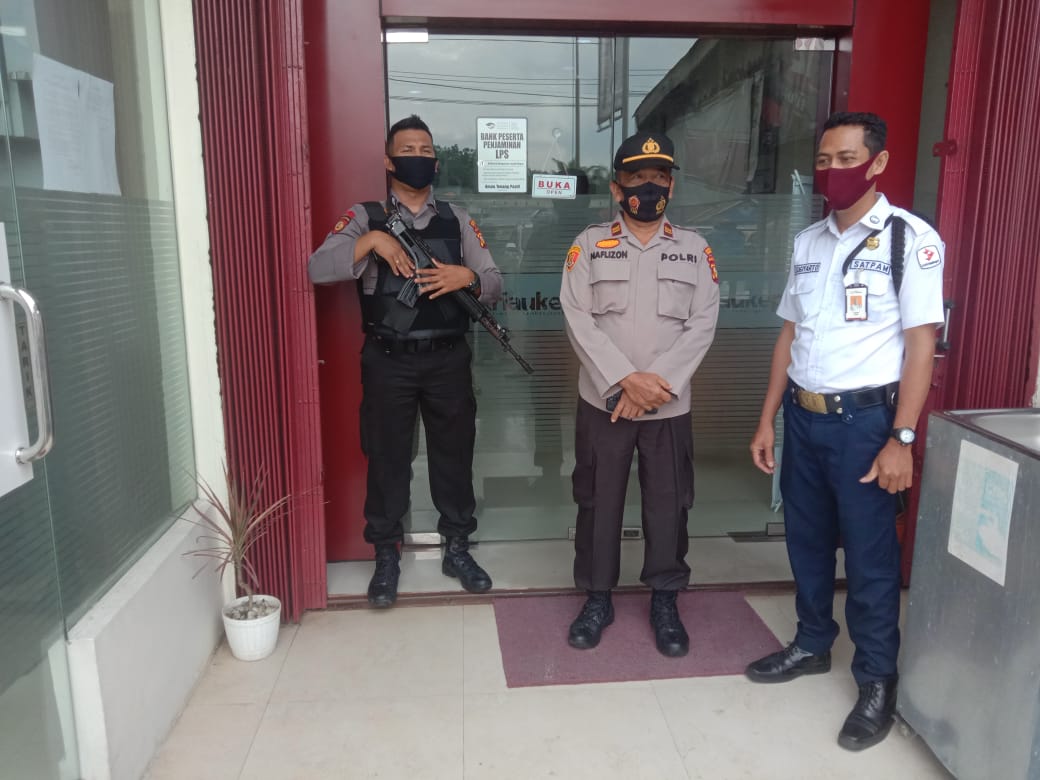 Antisipasi Kejahatan C3, Polsek Bandar Sei Kijang Lakukan Pam Patroli 