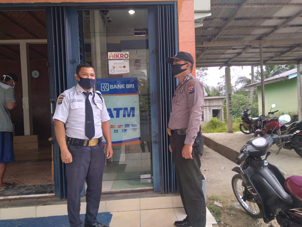 Waspada Aksi C3 dan Covid-19, Polsek Bunut Gelar Patroli dan Himbauan Prokes