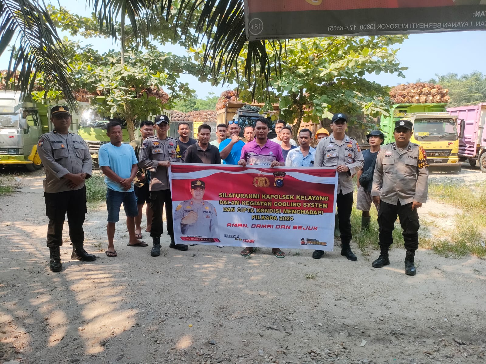 Tumbuhkan Rasa Simpati ke Masyarakat, Polsek Kelayang Adakan Sambang