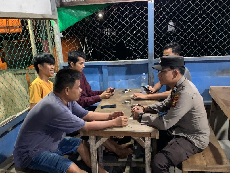 Polsek Pulau Burung Laksanakan Giat Sambang Gen Z untuk Jaga Ketertiban Jelang Pilkada 2024