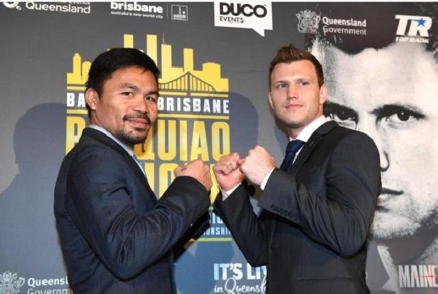 Tinju Dunia: Laga Pacquiao vs Horn Memerlukan Modal Rp 505 Miliar