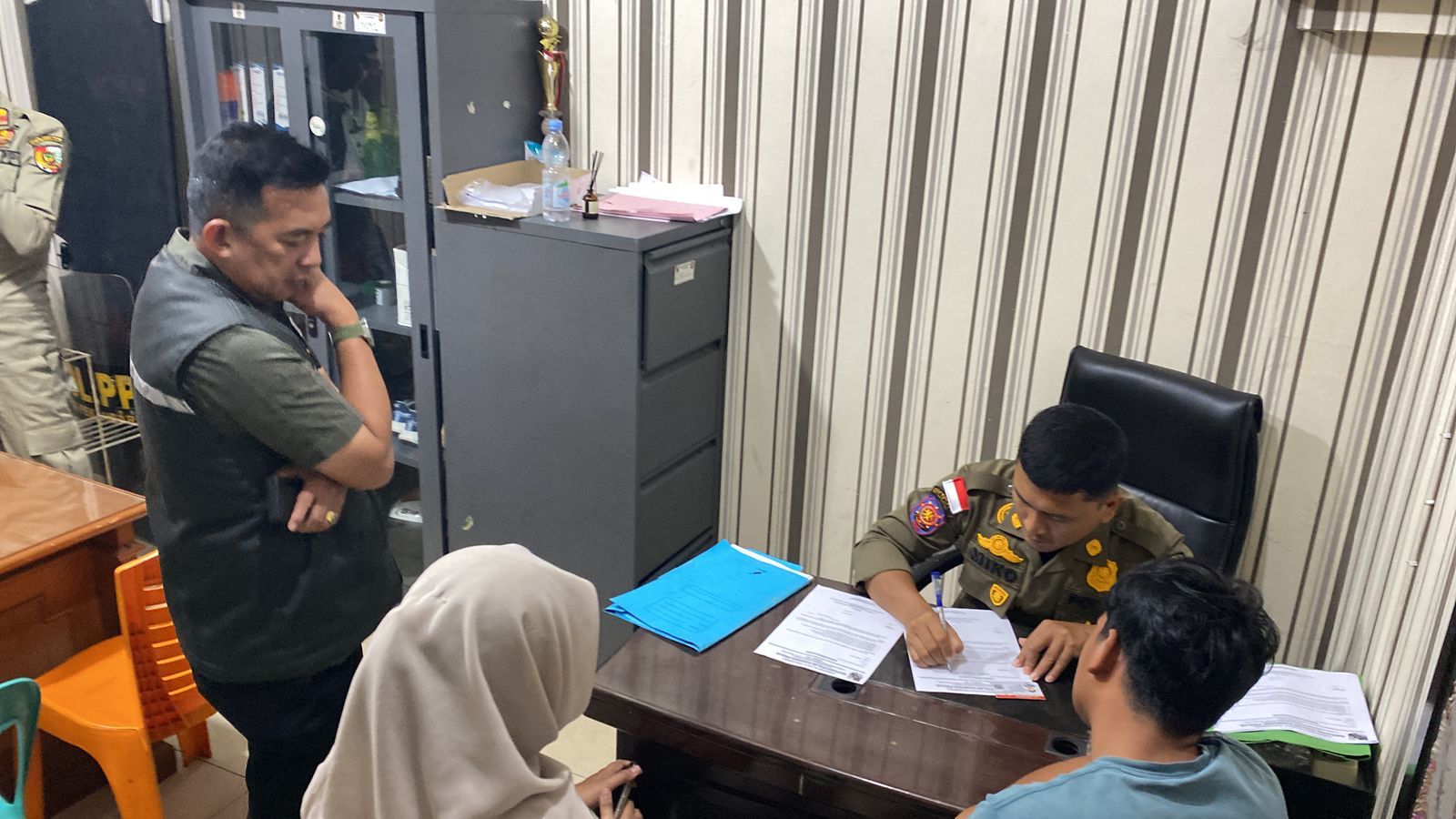 Satpol PP Pekanbaru Gelar Operasi Pekat, 19 Orang Diamankan