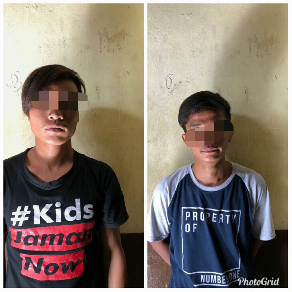 Dua Pelaku Jambret Diringkus Polisi Saat Pesta Tuak