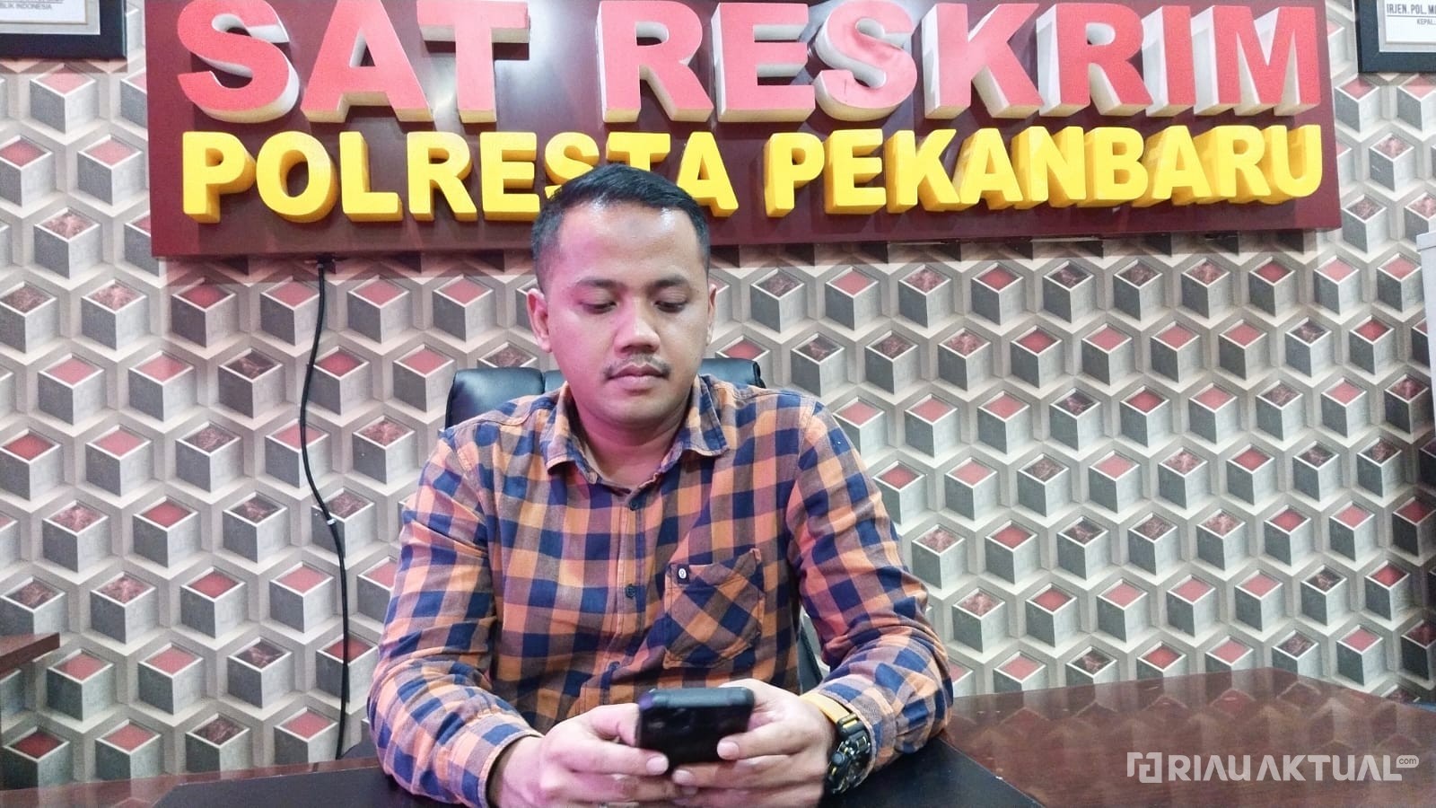 Dua Orang Kelompok Geng Motor Diamankan Satreskrim Polresta Pekanbaru
