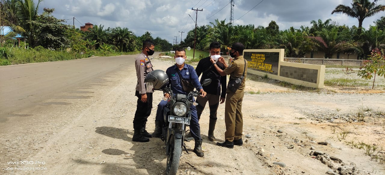 Polsubsektor Pelalawan Lakukan Pelaksanaan 100 Hari Program Prioritas Kapolri 