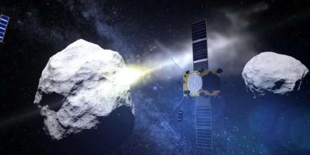Asteroid besar mendekati bumi
