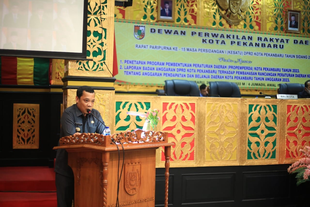 APBD Pekanbaru 2023 Disahkan, Infrastruktur dan Kesehatan Jadi Program Prioritas