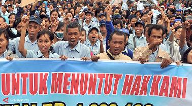 600 Perusahaan Tak Sanggup Bayar Upah Buruh