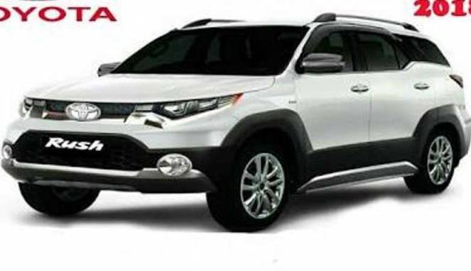 Beginikah Wujud Toyota Rush Terbaru Tanpa Konde?