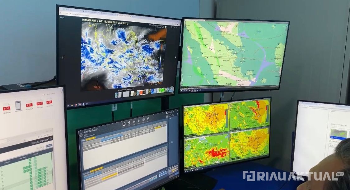 Kabar Baik, Sejumlah Wilayah di Riau Berpotensi Diguyur Hujan Hari Ini
