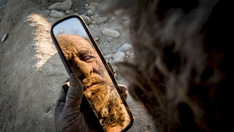 Ini dia Amou Haji, Terakhir Mandi 60 Tahun Lalu, Hidup di 'Kuburan' dan Makan Daging Busuk Hewan